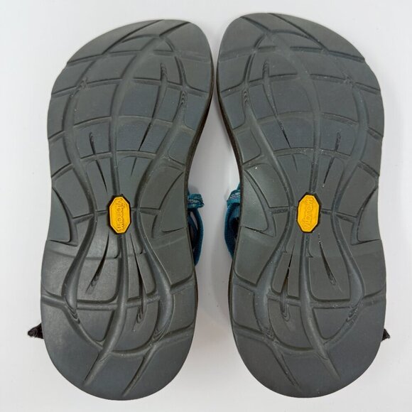 Chaco ZX1 Vibram Yampa Shoes Sandals Women's 6 Blue Outdoor Hiking Camping Comfy - Picture 11 of 12
